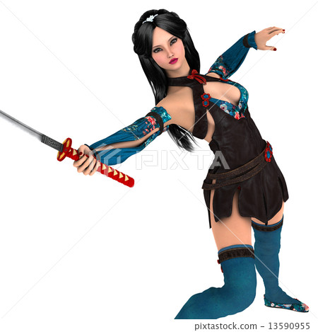 Female swordsman Female swordsman 13590955