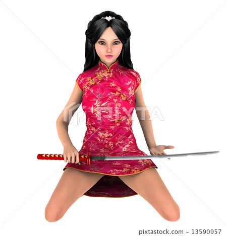 Female swordsman Female swordsman 13590957