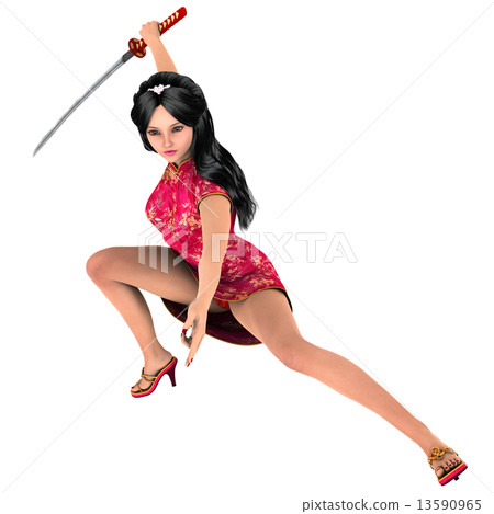 女劍客 13590965