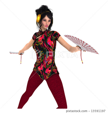 一個為粉絲跳舞的女人 一個為粉絲跳舞的女人 13591197