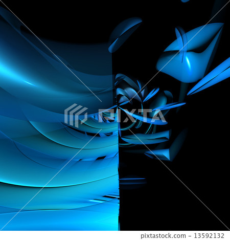 藍色金屬空間 13592132