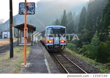 Tomiya line, wooden station building, Mimakurai station Tomiya line, wooden station building, Mimakurai station 13597149