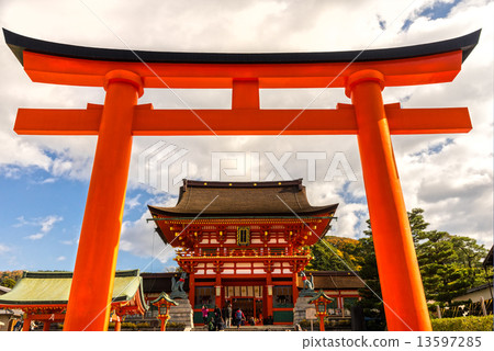 Fushimi Inari Taisha Shrine in Kyoto, 13597285