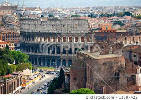 The Majestic Coliseum, Rome, Italy. 13597422