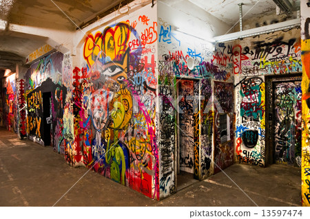 BERLIN, JANUARY 8: The Kunsthaus Tacheles, formerly a department 13597474