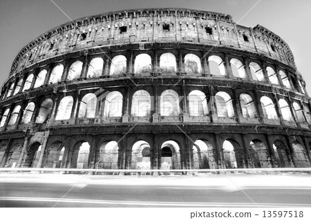 The Majestic Coliseum, Rome, Italy. The Majestic Coliseum, Rome, Italy. 13597518
