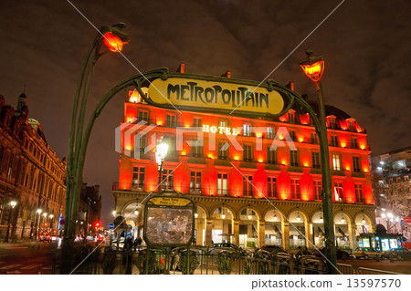 PARIS-DECEMBER 06: The Louvre Art Museum on December 06, 2012 in 13597570