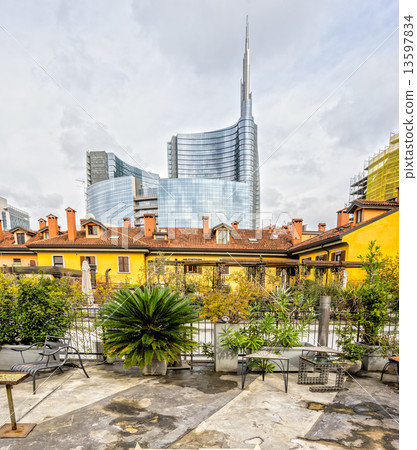 Porta Nuova Area, Milan, Italy. 13597834