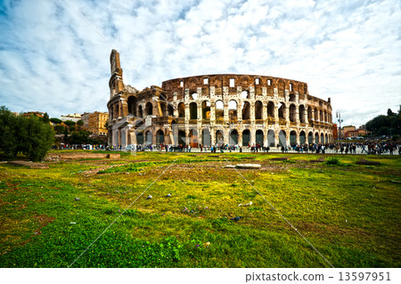 The Majestic Coliseum, Rome, Italy. 13597951
