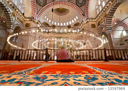The Blue Mosque, Istanbul, Turkey. 13597969