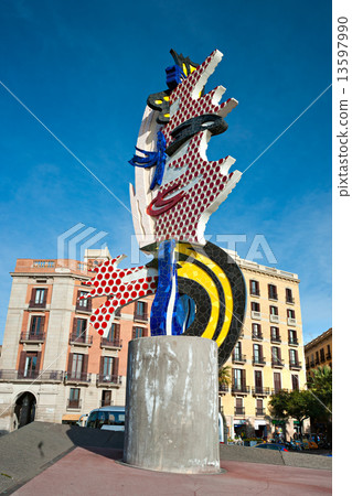 La Barceloneta, barcelona, Spain. La Barceloneta, barcelona, Spain. 13597990
