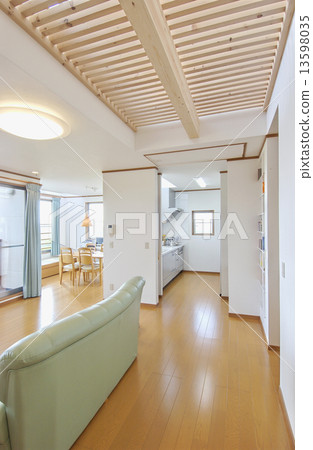 Western style building living 13598035