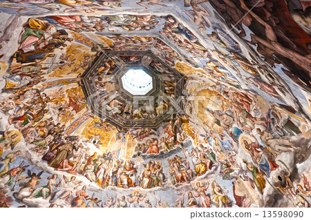 Florence, Duomo and Giotto's Campanile. 13598090