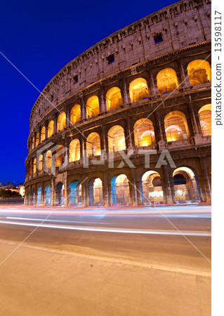 The Majestic Coliseum, Rome, Italy. The Majestic Coliseum, Rome, Italy. 13598117