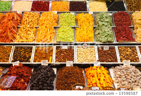 Sweet dried fruit. Sweet dried fruit. 13598387