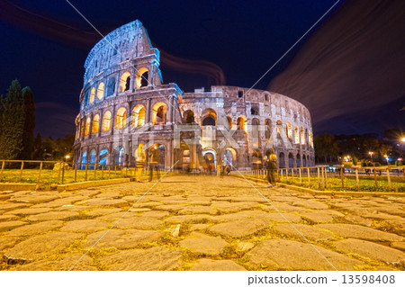 The Majestic Coliseum, Rome, Italy. The Majestic Coliseum, Rome, Italy. 13598408