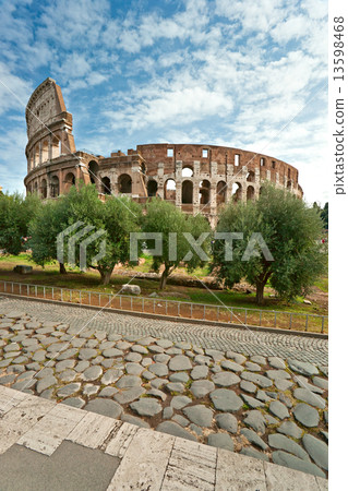 The Majestic Coliseum, Rome, Italy. 13598468