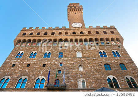 Florence, Palazzo Vecchio, piazza della Signoria. Florence, Palazzo Vecchio, piazza della Signoria. 13598498