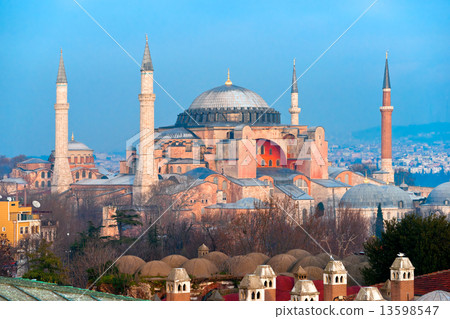 Hagia Sophia mosque, Istanbul, Turkey. 13598547