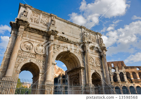 The Majestic Coliseum, Rome, Italy. 13598568