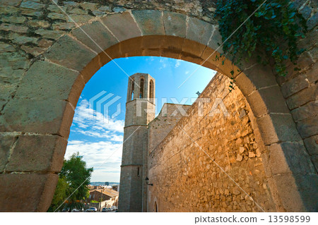 Monastery of Pedralbes in Barcelona, Spain 13598599