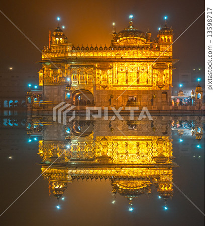 Golden Temple in Amritsar, Punjab, India. Golden Temple in Amritsar, Punjab, India. 13598717
