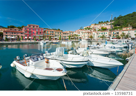 Portoazzurro, Isle of Elba, Italy. 13598731