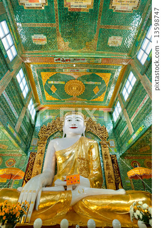 Giant Buddha in sagaing hill, Mandalay, myanmar. Giant Buddha in sagaing hill, Mandalay, myanmar. 13598747