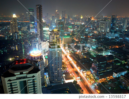 Bangkok Skyline, Thailand.. Bangkok Skyline, Thailand.. 13598817