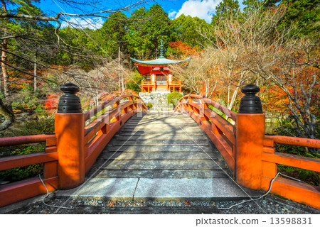 Daigo-ji temple, Kyoto, Japan. 13598831