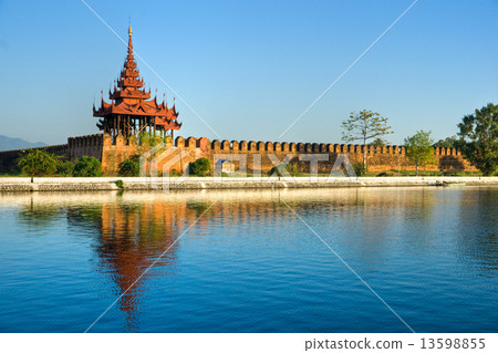 Mandalay fort, Myanmar. 13598855