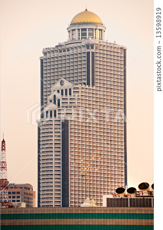 BANGKOK - DECEMBER 18: Balcony of the state tower, Built in 2001 13598919