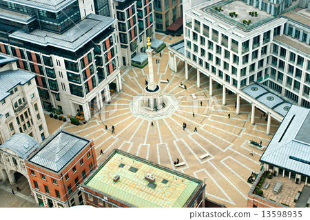 Paternoster Square, next to St Paul's Cathedral in the City of L 13598935