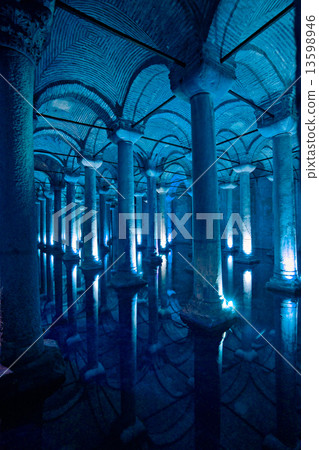 Basilica Cistern, Istanbul, Turkey. 13598946