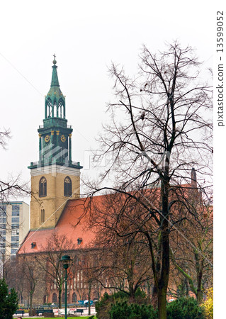 Marienkirche, Alexander Platz, Berlin, Germany. 13599052