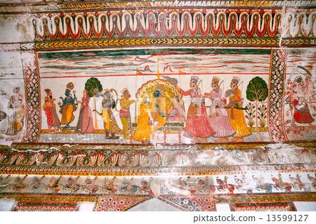 Orcha's Palace, India. 13599127