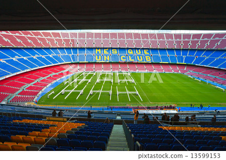 BARCELONA, SPAIN - DECEMBER19: Camp Nou, Stadium of Football Clu 13599153