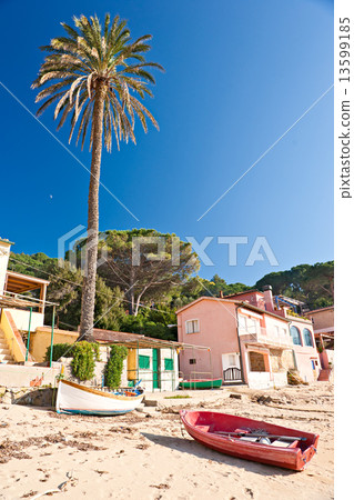 Forno beach, on the Biodola Bay, Elba island. 13599185