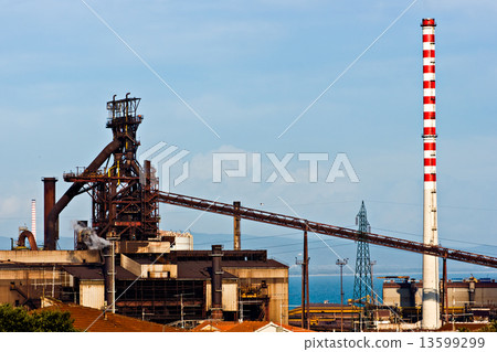 Power Plant in Piombino , Italy. Power Plant in Piombino , Italy. 13599299