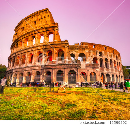 The Majestic Coliseum, Rome, Italy. 13599302