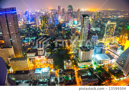 Bangkok Skyline, Thailand.. 13599304