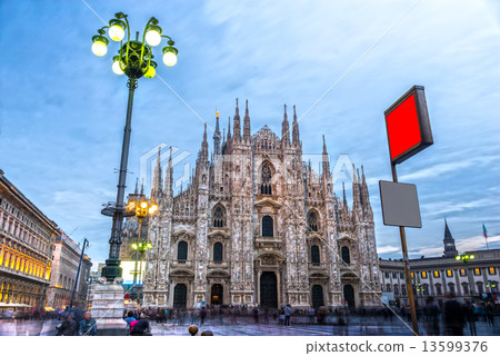 Duomo of Milan, Italy. 13599376