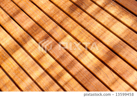 Teak wood table 13599458