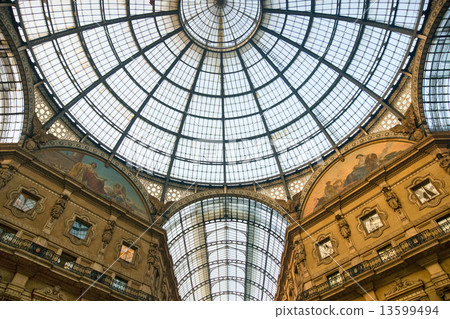 Vittorio Emanuele gallery in Milan 13599494