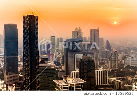 Bangkok Skyline, Thailand.. Bangkok Skyline, Thailand.. 13599525