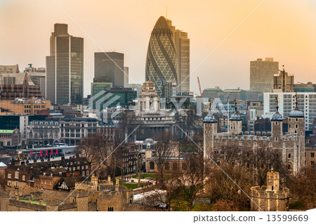London Skyline London, UK 13599669