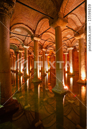 Basilica Cistern, Istanbul, Turkey. 13599839