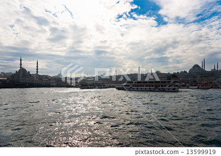 View of Istanbul, Turkey. 13599919