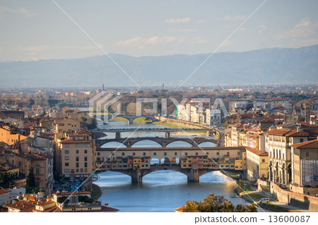 Panoramic view of Florence. 13600087