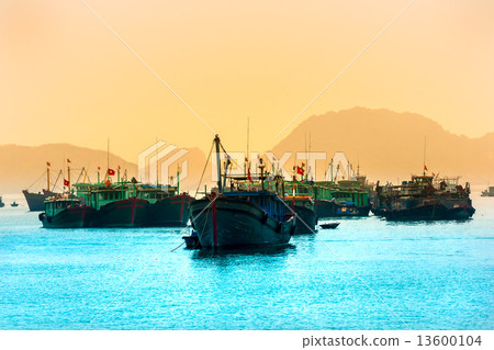 Halong Bay, Vietnam. Unesco World Heritage Site. 13600104